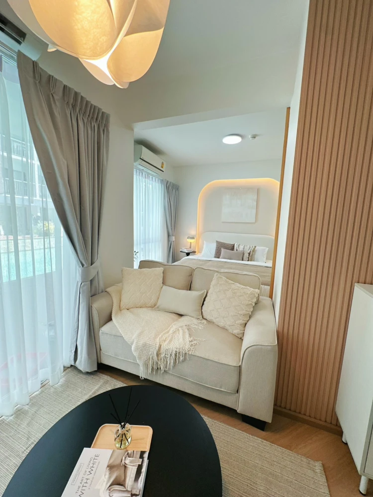 ✨ ปลุกทุกเช้าเหมือนพักรีสอร์ทส่วนตัว! A Space อโศก–รัชดา ชั้น 1 ห้องติดสระ พร้อม Terrace ส่วนตัว