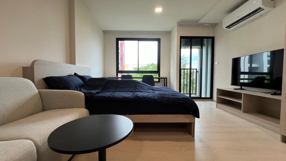 🏢 ให้เช่าคอนโด ดีคอนโด ไฮป์ รังสิต  ห้องวิวสวน + สระว่ายน้ำ พร้อมอยู่