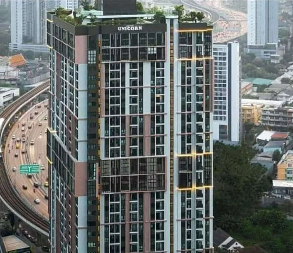 ✨ ให้เช่าคอนโด Altitude Unicorn สาทร–ท่าพระ ติด BTS ตลาดพลู 0 เมตร ห้องสวย ชั้นสูง เฟอร์ครบ พร้อมอยู่