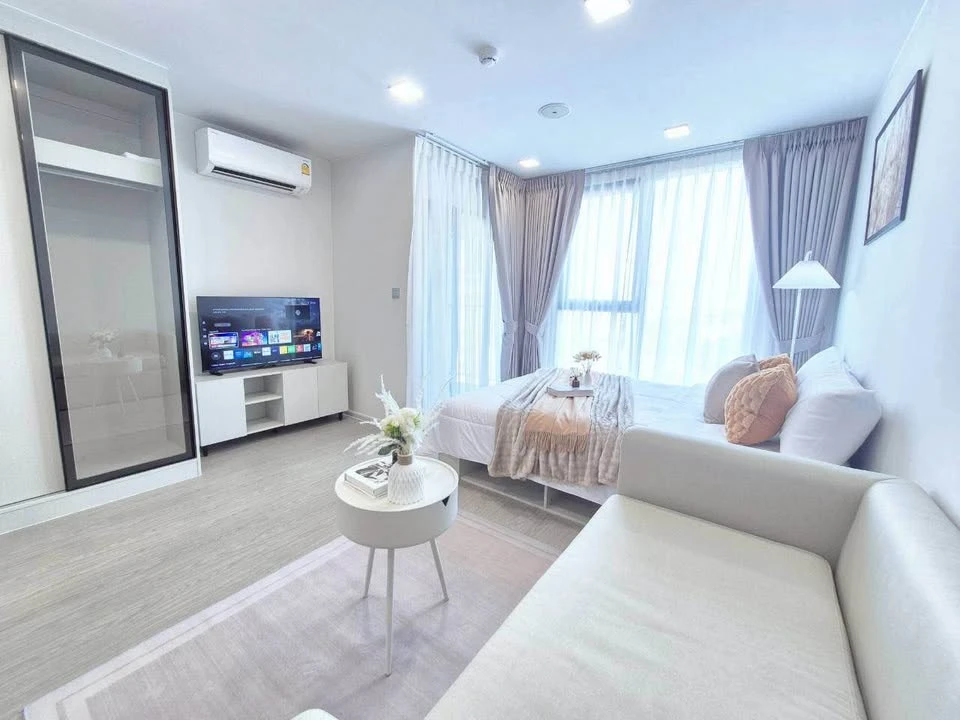 🌿🏙️ ให้เช่าคอนโด Atmoz Oasis อ่อนนุช | ห้องสวย น่ารัก ฟีลรีสอร์ท ใกล้รถไฟฟ้า! 🏙️🌿