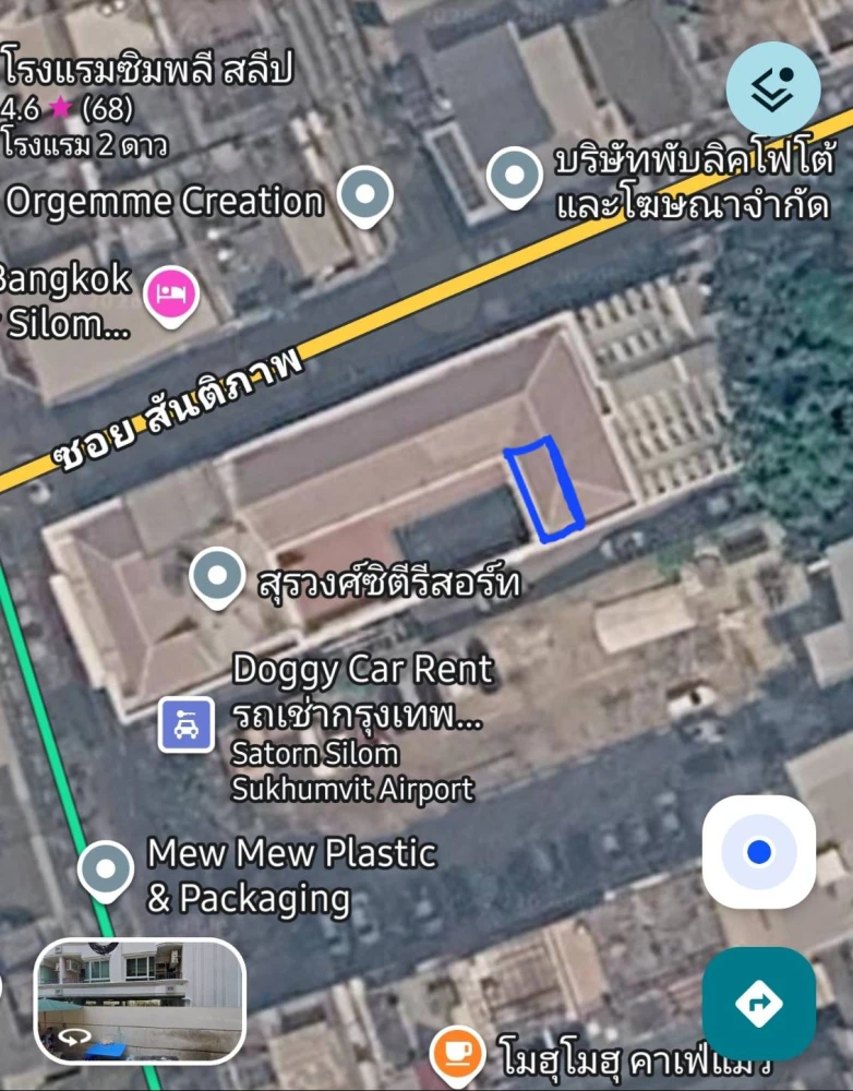 🏠🌃 ให้เช่า คอนโด สุรวงศ์ ซิตี้ รีสอร์ท  🏠🌃