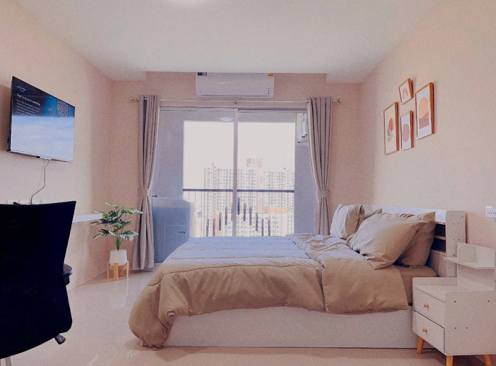 🏠🌃 ให้เช่า คอนโด อัสสกาญจน์เพลส ศรีนครินทร์ 🏠🌃
