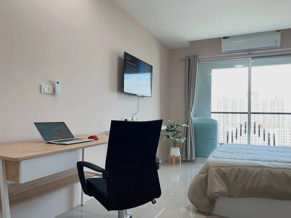 🏠🌃 ให้เช่า คอนโด อัสสกาญจน์เพลส ศรีนครินทร์ 🏠🌃