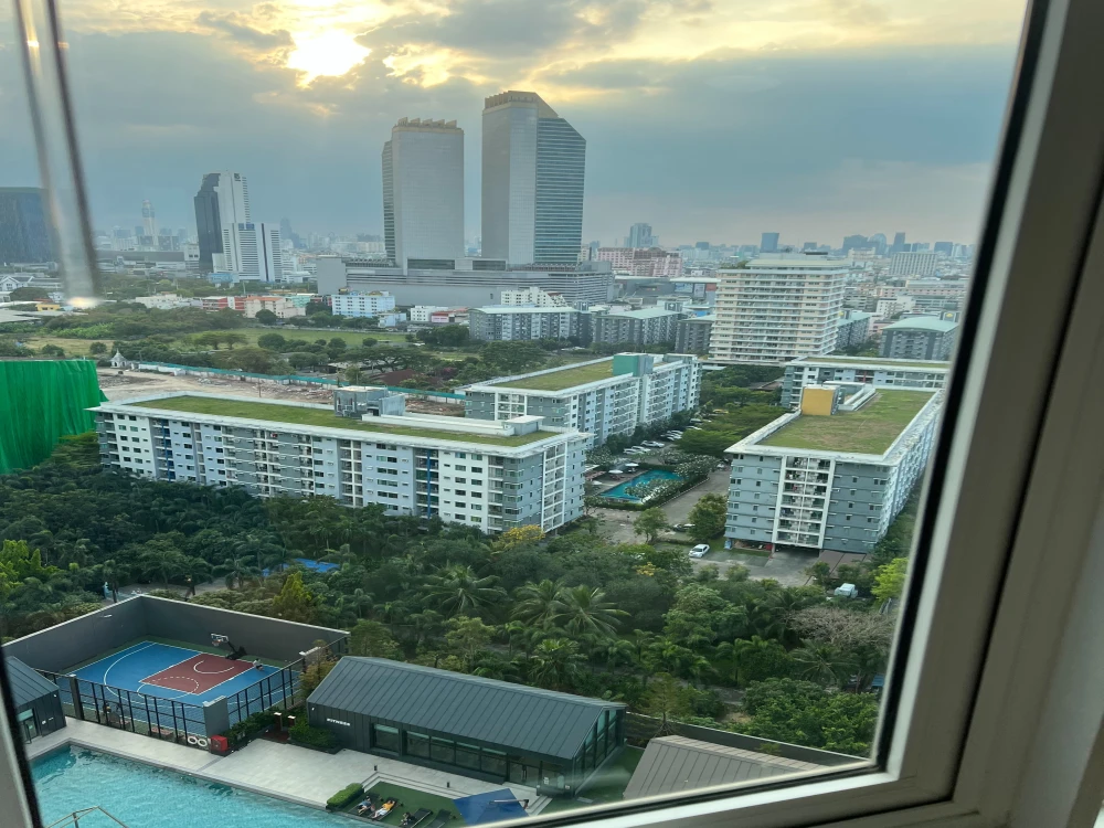 🏠🌃 ให้เช่า คอนโด เเชปเตอร์วัน อีโค-ห้วยขวาง  🏠🌃