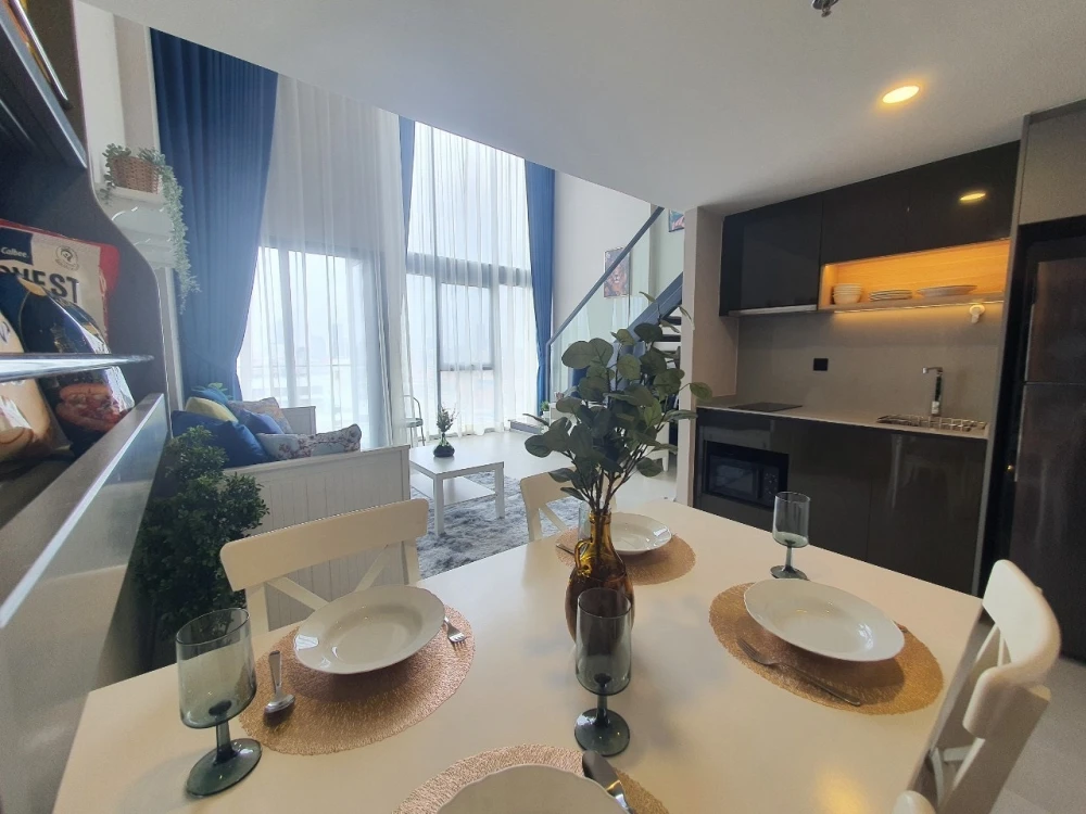 🌟 ให้เช่า คอนโด Coopers Siam ห้อง Loft 2 ชั้น เพดานสูง โปร่งโล่งสุดๆ 🌟