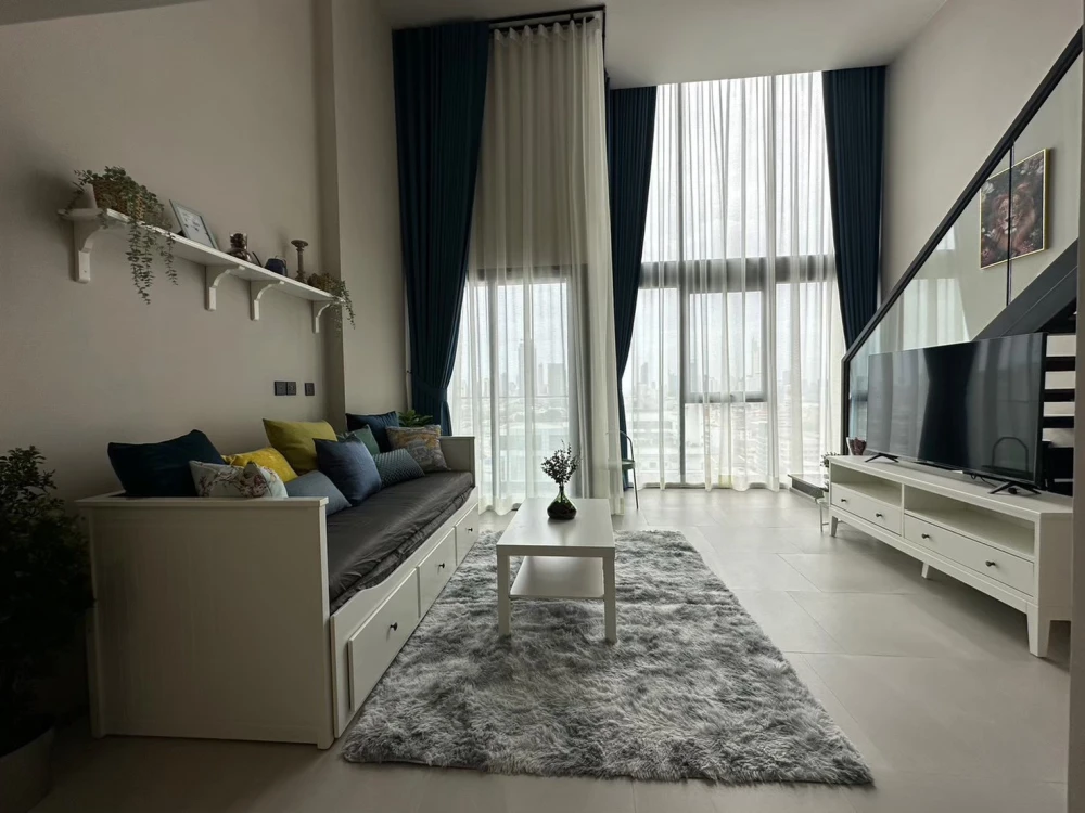 🌟 ให้เช่า คอนโด Coopers Siam ห้อง Loft 2 ชั้น เพดานสูง โปร่งโล่งสุดๆ 🌟