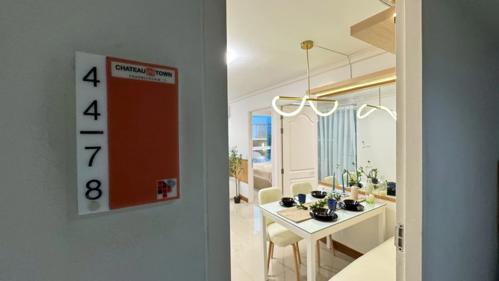 ✨ ให้เช่า ชาโตว์ อินทาวน์ พหลโยธิน 32 ห้องสวย พร้อมอยู่