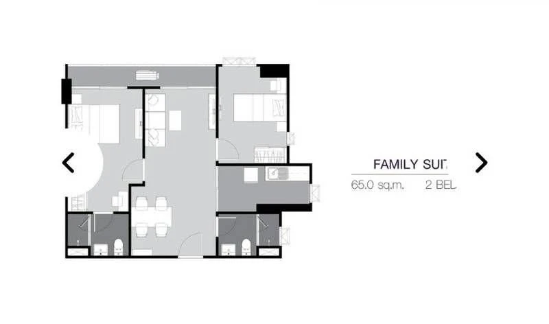 ✨ ให้เช่า ศุภาลัย เวอเรนด้า สุขุมวิท 117 | ห้องใหญ่ 2 ห้องนอน ใกล้ BTS 🏙️
