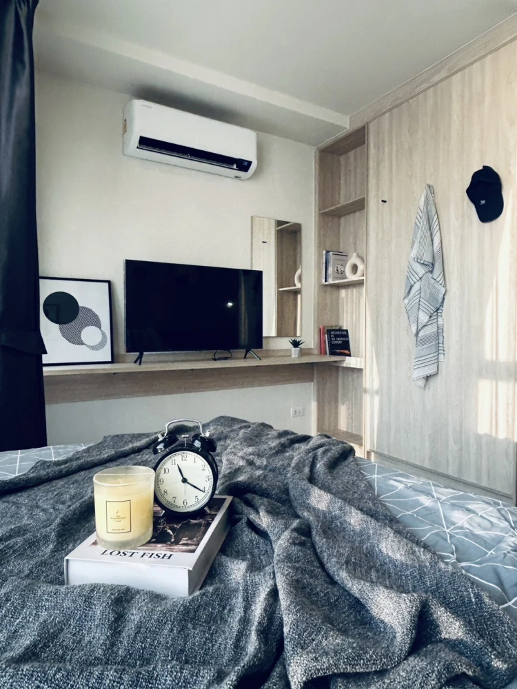 ให้เช่า เดอะ มูฟ บางนา ห้องพร้อมอยู่ เฟอร์ เครื่องใช้ไฟฟ้าครบ ราคาจับต้องได้ รีบมาจองก่อนพลาด