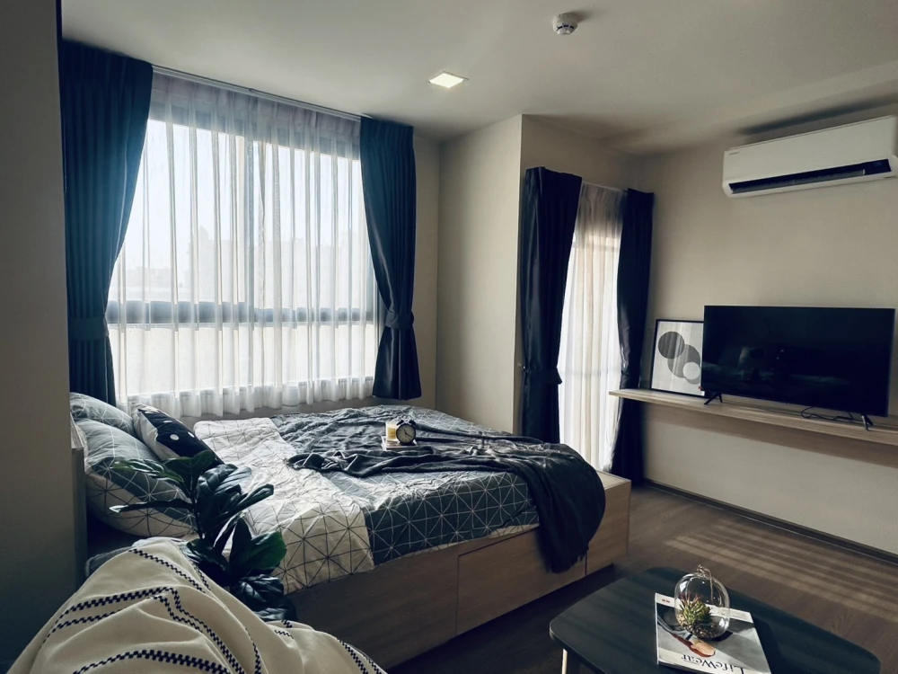 ให้เช่า เดอะ มูฟ บางนา ห้องพร้อมอยู่ เฟอร์ เครื่องใช้ไฟฟ้าครบ ราคาจับต้องได้ รีบมาจองก่อนพลาด