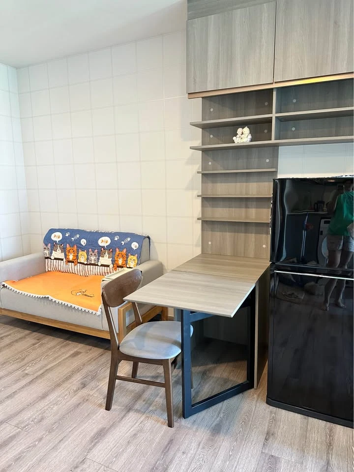 🔥 ให้เช่า ไนท์บริดจ์ คอลเลจ สุขุมวิท 107 ใกล้ BTS แบริ่ง 1 ห้องนอน เฟอร์ครบ พร้อมอยู่ทันที