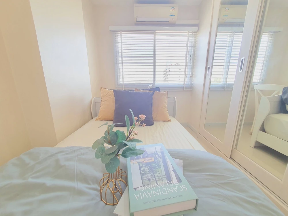 ✨ ให้เช่า | Sense of London สุขุมวิท 109 — 2 ห้องนอนกว้าง ใกล้ BTS แบริ่ง 🏙️