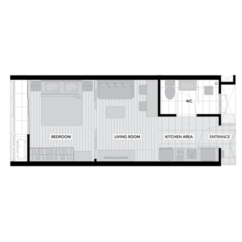 🏙️🌙 ให้เช่า A Space ID อโศก-รัชดา ห้องสวย ของใหม่ครบ พร้อมอยู่! 🌙🏙️