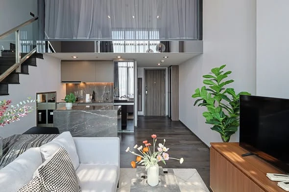 ✨ ให้เช่า Condolette Corner Ratchathewi ห้อง Loft Duplex เลี้ยงสัตว์ได้ ใกล้ BTS ราชเทวี