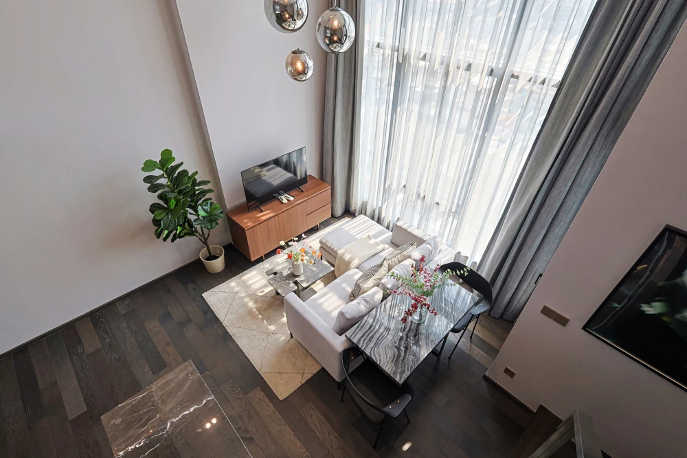 ✨ ให้เช่า Condolette Corner Ratchathewi ห้อง Loft Duplex เลี้ยงสัตว์ได้ ใกล้ BTS ราชเทวี