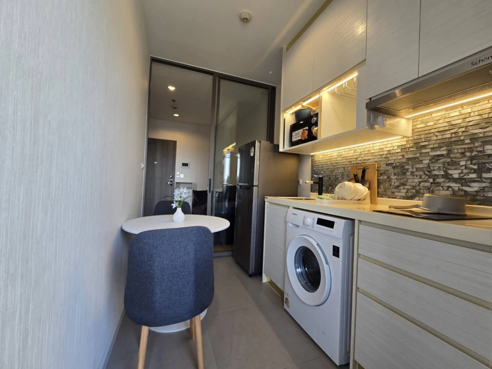 🌙🏙️ ให้เช่า Cuvee Tiwanon | ห้องมินิมอล วิวสูง ชั้น 26 ติดรถไฟฟ้า! 🏙️🌙