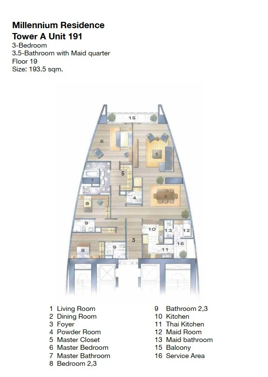 🖤🏙️ ให้เช่า Millennium Residence @ Sukhumvit 16 ห้องใหญ่หรู ใจกลางเมือง! 🏙️🖤