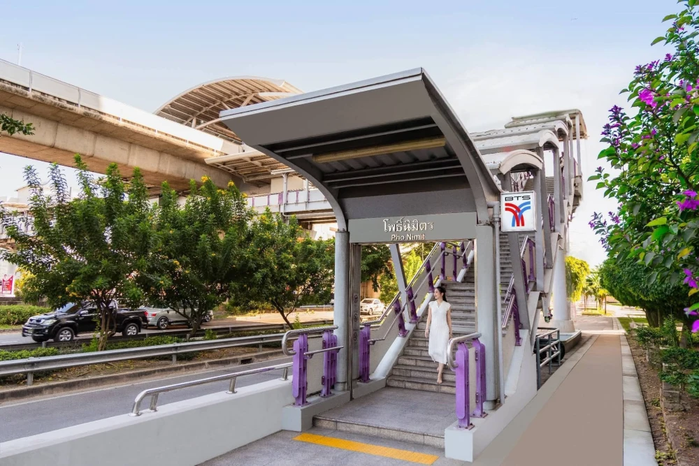 🚆✨ For Sale: Quintara MHy’Den Pho Nimit – Brand New Unit, 0m to BTS ✨🚆