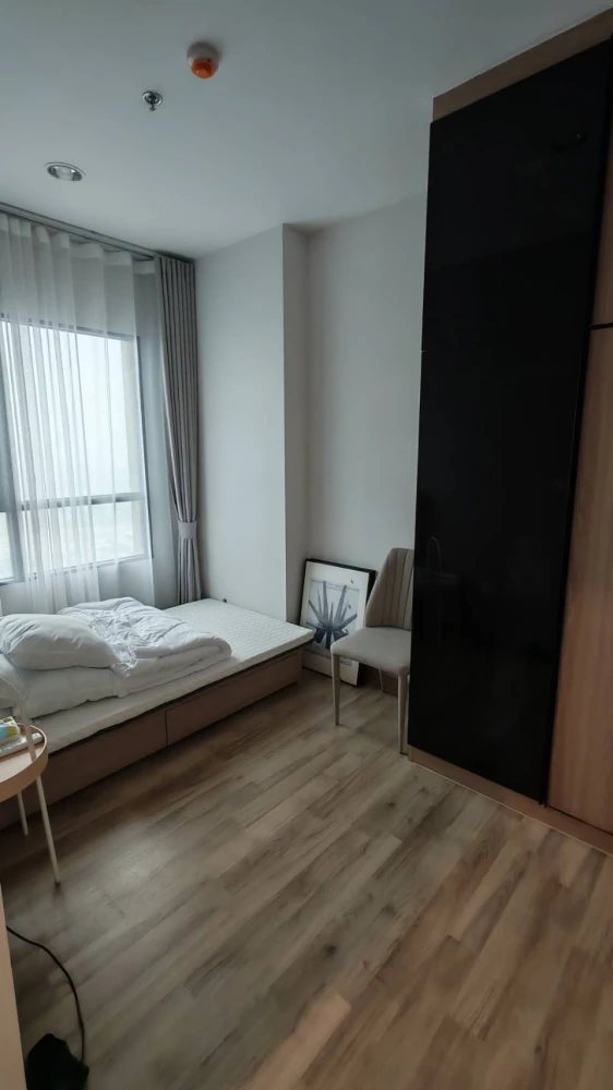 ✅ Condo Niche Mono Sukhumvit Bearing, beautiful room, view facing towards the three-headed elephant, convenient travel, near BTS Bearing.
