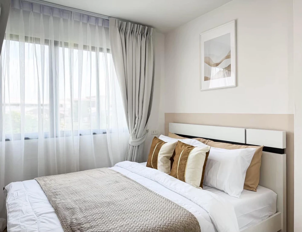 ✅ Condo for rent B. Loft Sukhumvit 109, beautiful room, clean, ready to move in 🚗