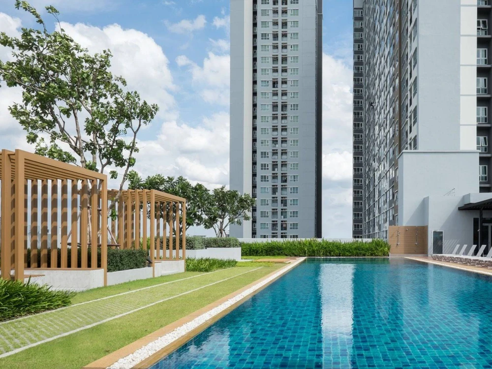 🏢 Condo for Rent/Sale at Aspire Ngamwongwan, 27N, Fully Furnished, Great View
