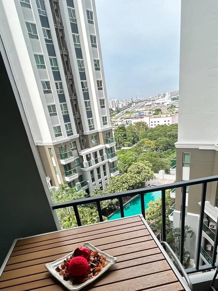 ✨ Belle Grand Rama 9 | Spacious 3-Bedroom Residence with Pool View in New CBD