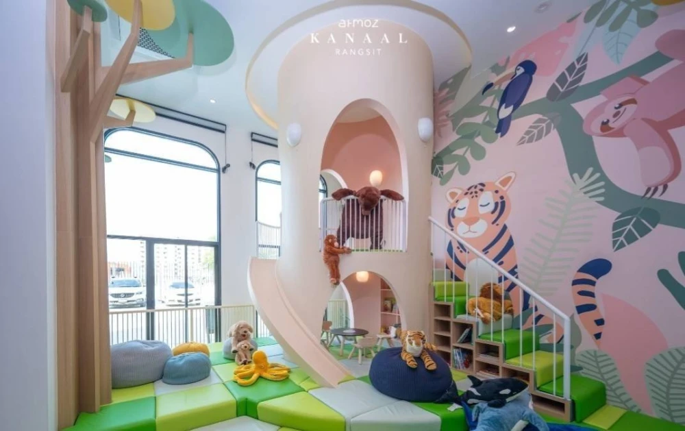 🌿 Condo for Rent: Atmoz Canal Rangsit – Canal View, Ready to Move In 🌿