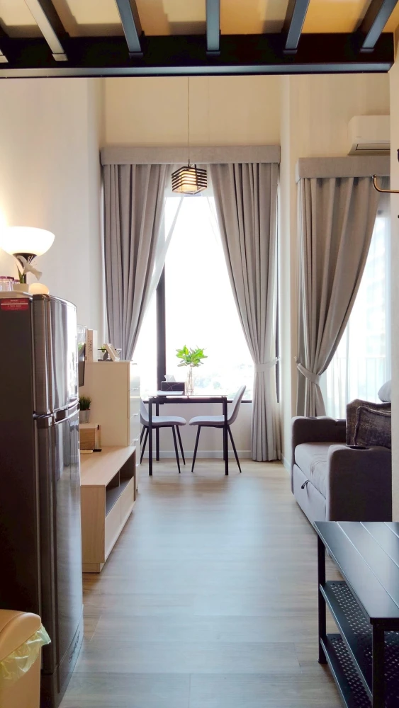 🌈🏢 For Rent: Blossom Condo @ Fashion Beyond Ramintra | Stylish Duplex with High Ceiling! 🏢🌈