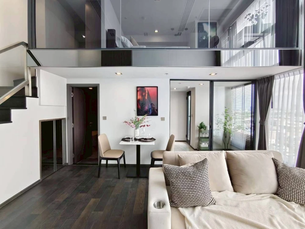 🌸🏙️ Condolette Ize Ratchathewi for rent | Next to BTS, beautiful room, fully furnished! 🏙️🌸