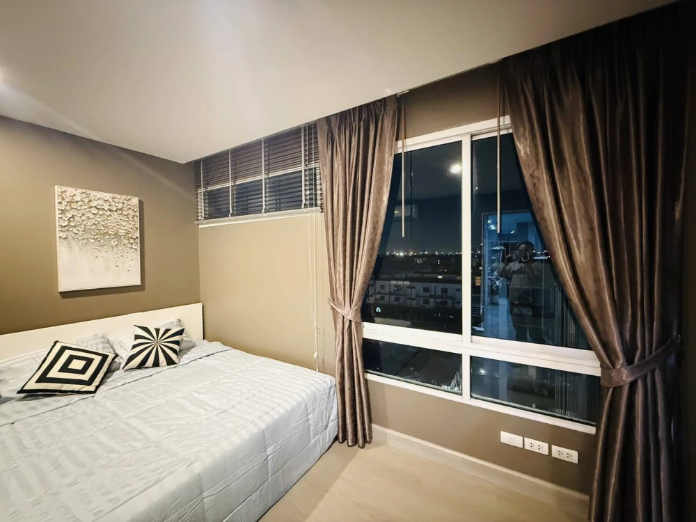 💥 For rent Happy Condo 101, fully furnished room, near the BTS.