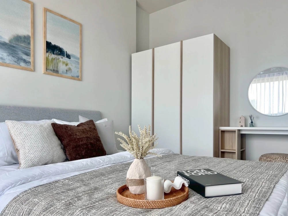 🎯 For rent, Rich Point Wutthakat, next to the BTS, ready to move in.