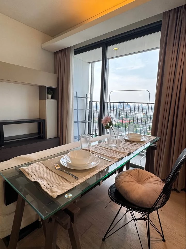 🌷🏙️ Siamese Ratchakru Condo for Rent | Beautiful room, unobstructed view, quiet and peaceful, ready to move in! 🏙️🌷