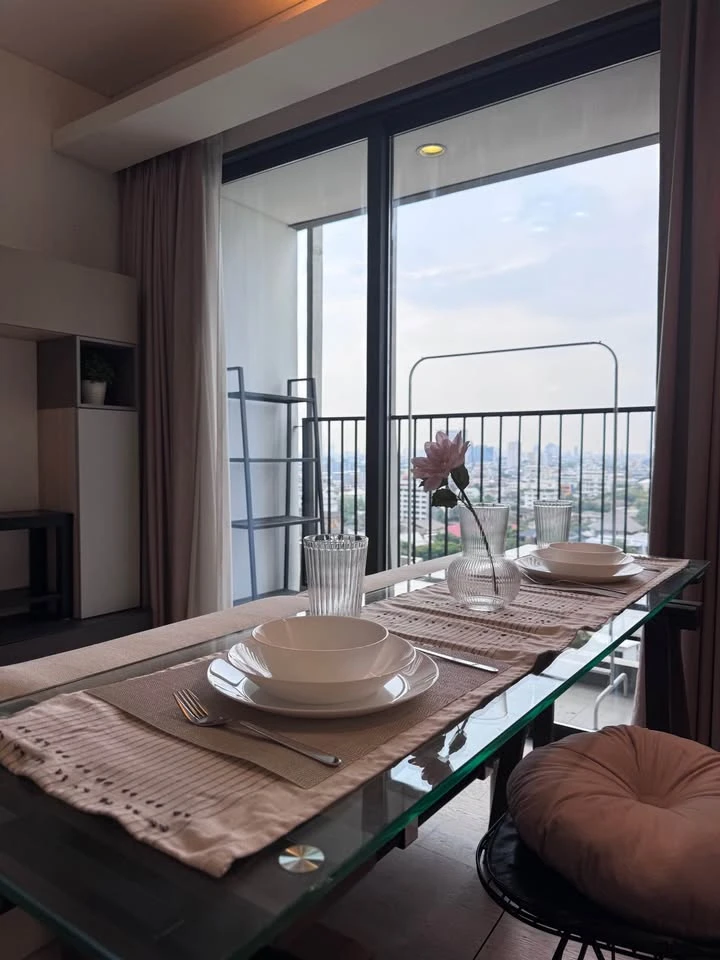 🌷🏙️ Siamese Ratchakru Condo for Rent | Beautiful room, unobstructed view, quiet and peaceful, ready to move in! 🏙️🌷