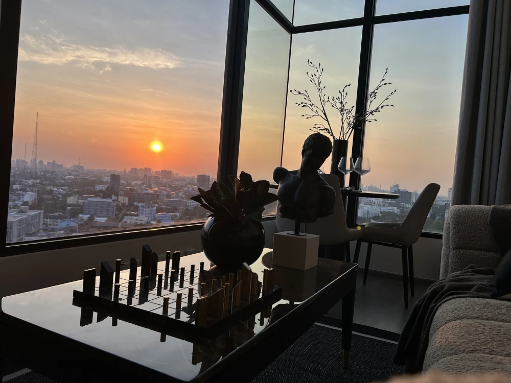 🧡🏙️ For Rent: So Origin Kaset Interchange | Duo Space, 2-story unit with high ceilings, beautiful and luxurious room, near the BTS Skytrain! 🏙️🧡