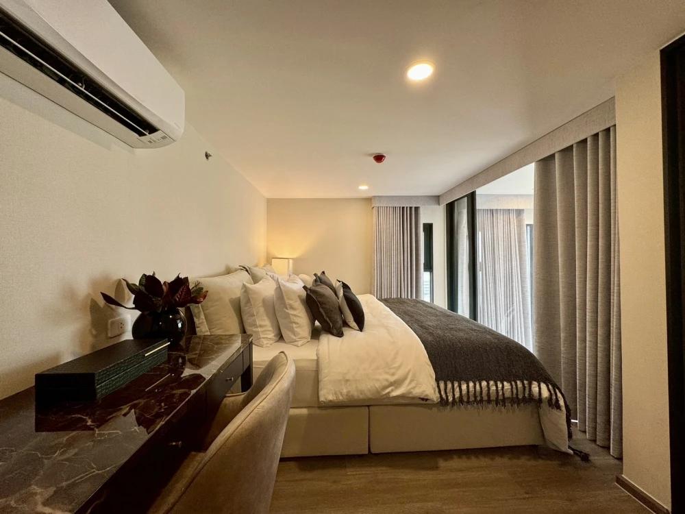 🧡🏙️ For Rent: So Origin Kaset Interchange | Duo Space, 2-story unit with high ceilings, beautiful and luxurious room, near the BTS Skytrain! 🏙️🧡