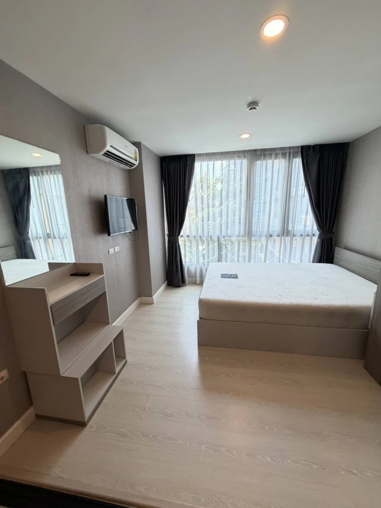 🌟🏢 For Rent: The Cube Plus Min Buri | Corner unit, pool view, spacious room, ready to move in! 🏢🌟