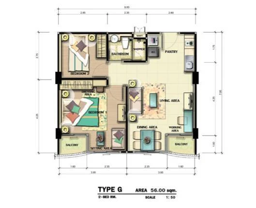 🏠🌃 Condo for Rent, Surawong City Resort 🏠🌃