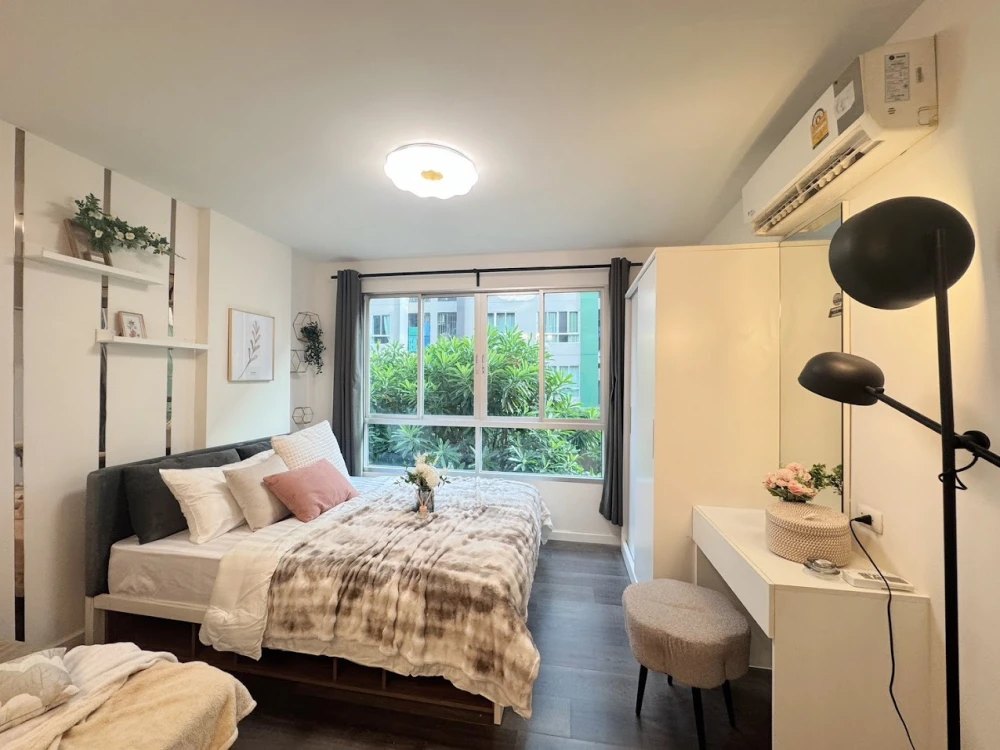 🏠🌃 ให้เช่า ดี คอนโด เเคมปัส รีสอร์ท เอเเบค บางนา🏠🌃