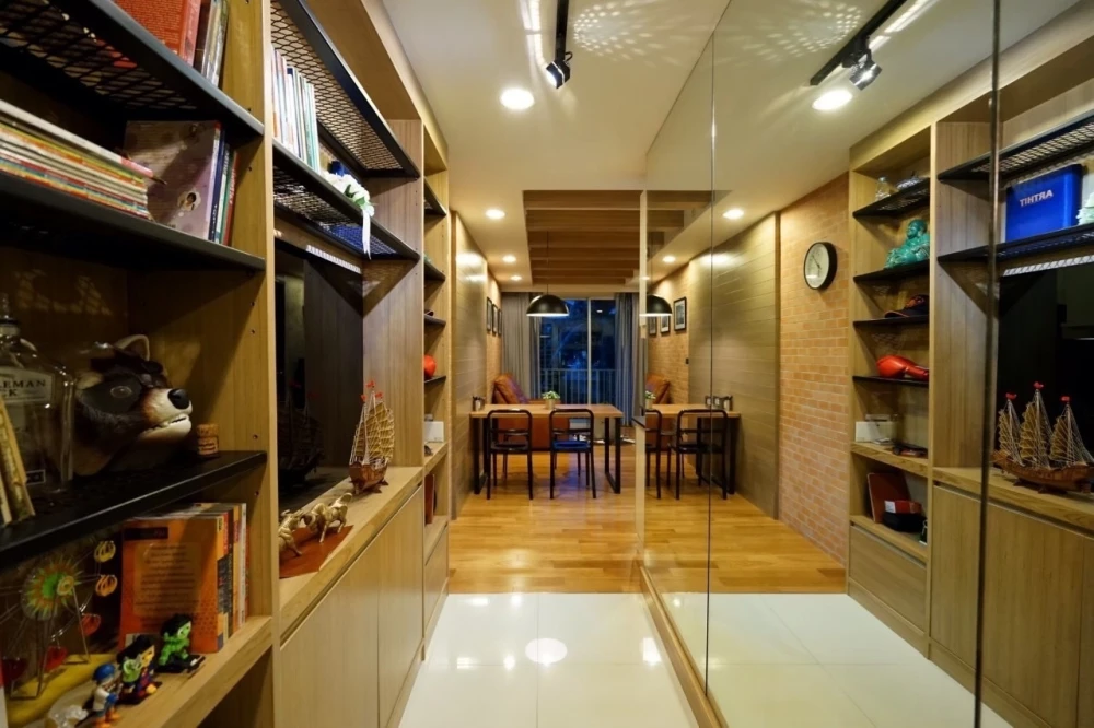 🏙️ Beautiful Loft-style room for rent at The LINE Phahonyothin Park 🌿