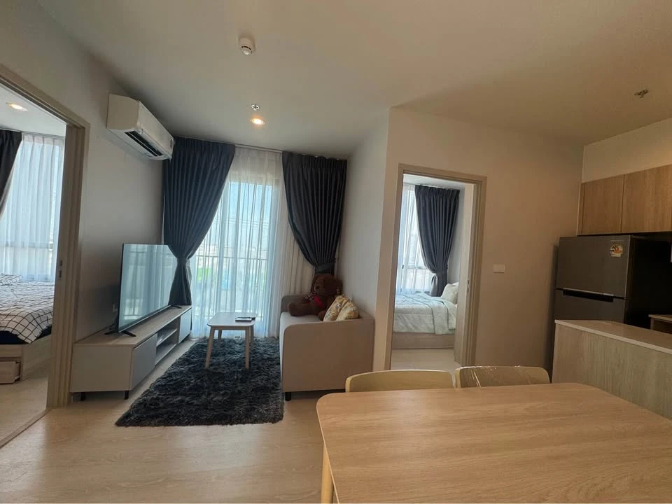 For rent: Noble New Mega Plus Bangna. Auspicious and beautiful room number. Fully furnished with appliances. Book now!