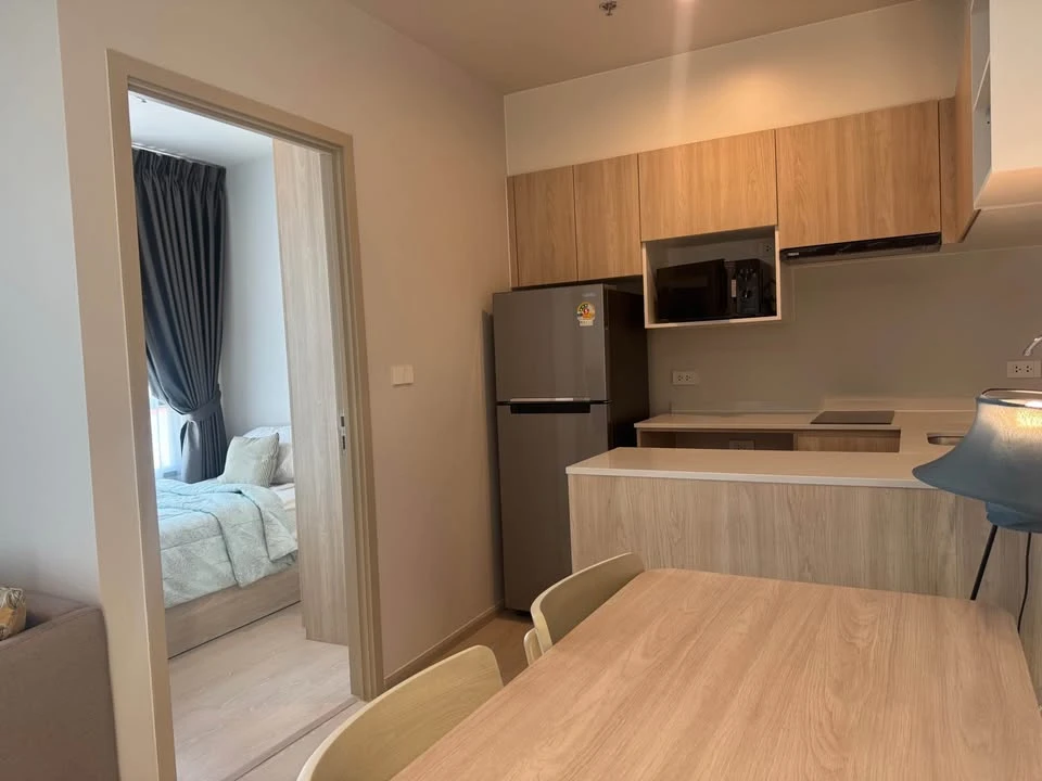 For rent: Noble New Mega Plus Bangna. Auspicious and beautiful room number. Fully furnished with appliances. Book now!
