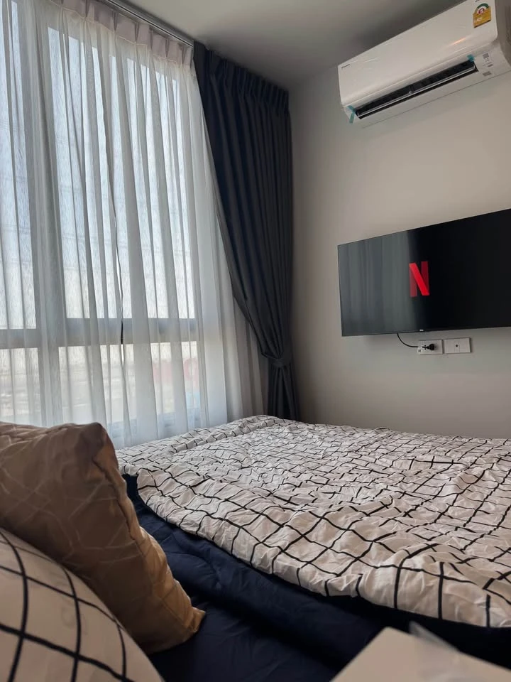 For rent: Noble New Mega Plus Bangna. Auspicious and beautiful room number. Fully furnished with appliances. Book now!