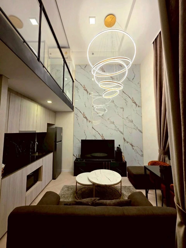 🔥 Condo for Rent at **Siamese Sukhumvit 48** near BTS On Nut | New Double Volume Unit with High Ceiling, Ready to Move In