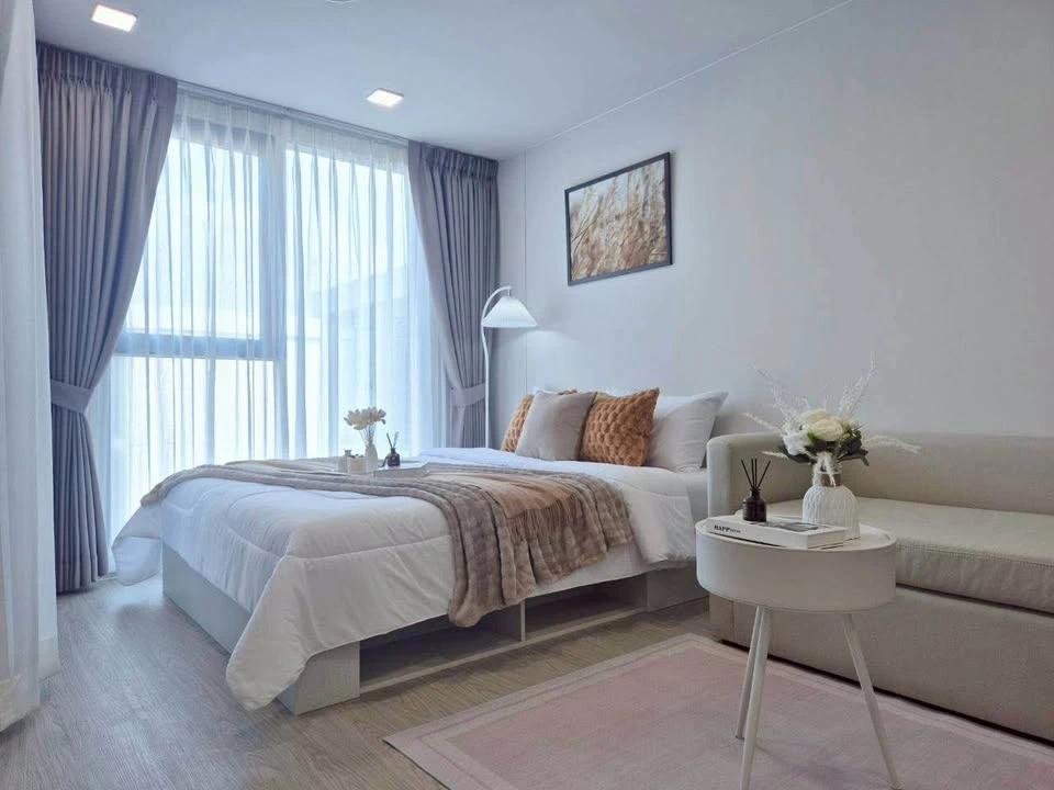 🌿🏙️ Condo for rent: Atmoz Oasis On Nut | Beautiful, charming, resort-like room, close to the BTS Skytrain! 🏙️🌿 images