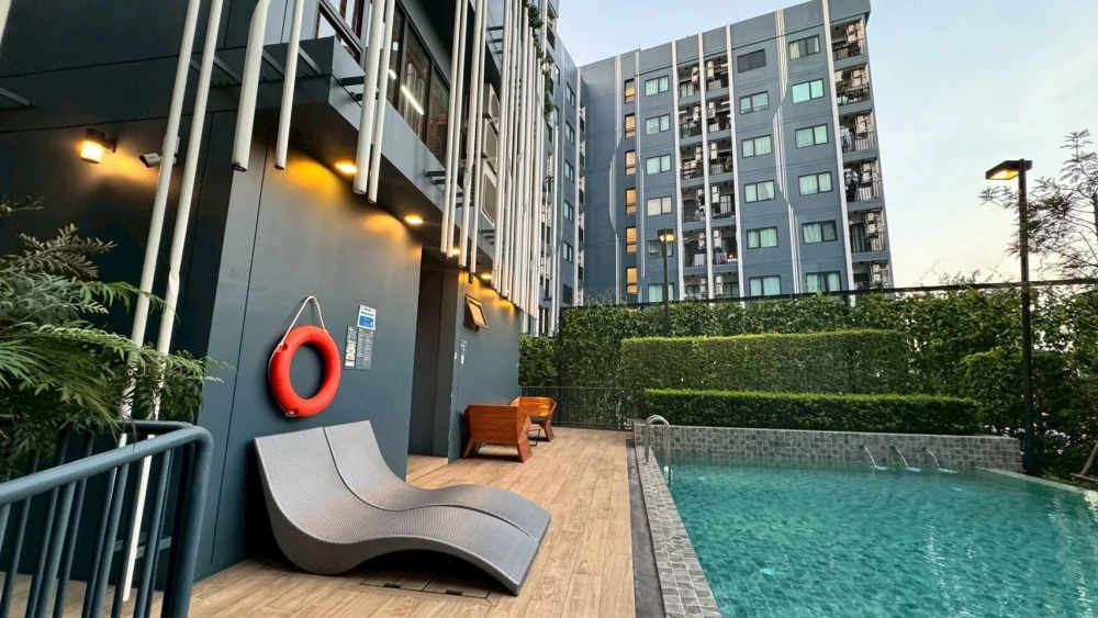 ✨ Condo for Rent at Chewathai Hallmark Ladprao–Chokchai 4 Phase 2 – Fully Furnished, Near MRT