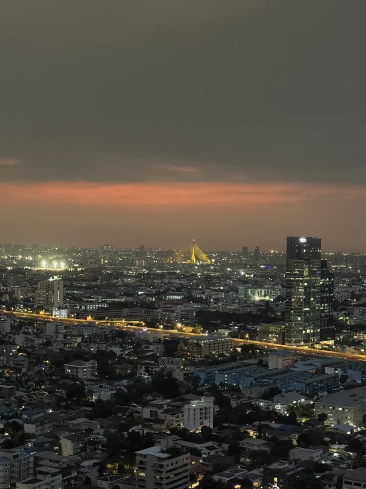 ✨ Sky-High 1-BR for Rent on 44th Floor with Spectacular Views ✨ The Line Phahon - Pradipat