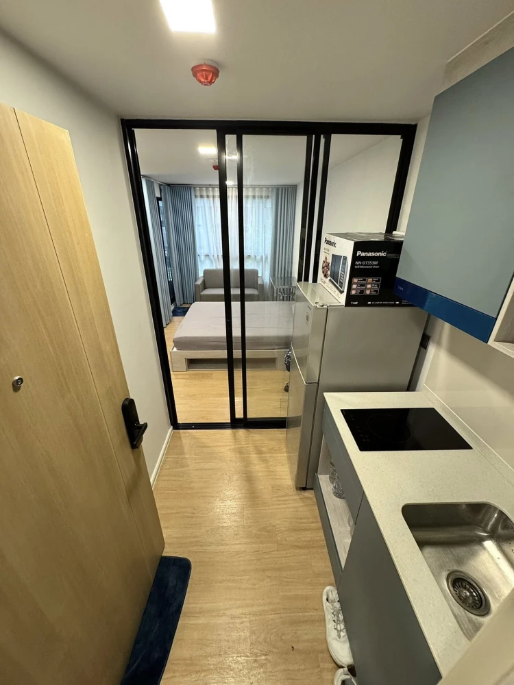 ให้เช่า Atmoz Kanaal Rangsit ห้องพร้อมอยู่  เฟอร์นิเจอร์ + เครื่องใช้ไฟฟ้า ครบ มาแต่ตัวเข้าอยู่ได้เลย!!!