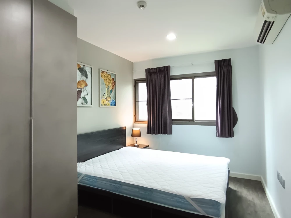 B Campus Prachachuen for rent, 2 bedrooms, 1 bathroom, very big room, very natural view You can carry your bag in.