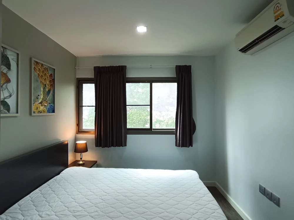 B Campus Prachachuen for rent, 2 bedrooms, 1 bathroom, very big room, very natural view You can carry your bag in.