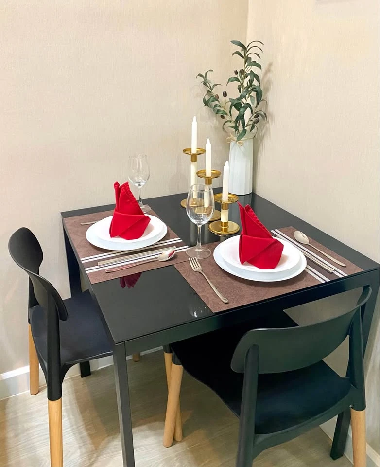 For rene Metro Sky ประชาชื่น ห้องแต่งน่าอยู่ มาพร้อมเฟอร์ เครื่องใช้ไฟฟ้าครบ พลาดแล้วจะเสียดาย